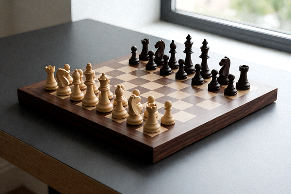 战术分析板上摆放着代表球员位置的棋子
